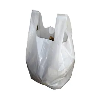 Sacola plástica branca